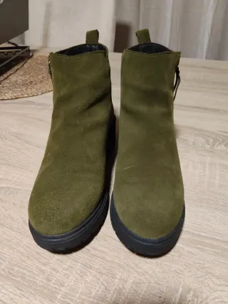 Botas Mimao caña verde. Hidrófugas Poco uso