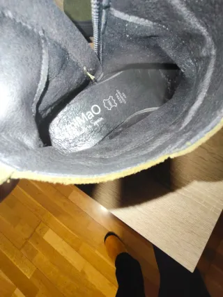 Botas Mimao caña verde. Hidrófugas Poco uso