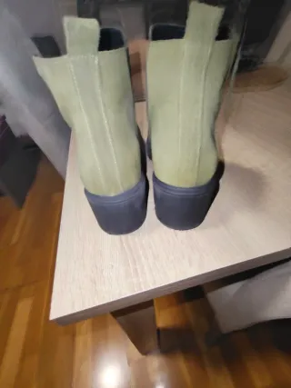 Botas Mimao caña verde. Hidrófugas Poco uso