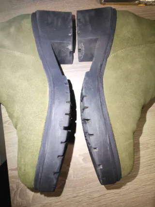 Botas Mimao caña verde. Hidrófugas Poco uso