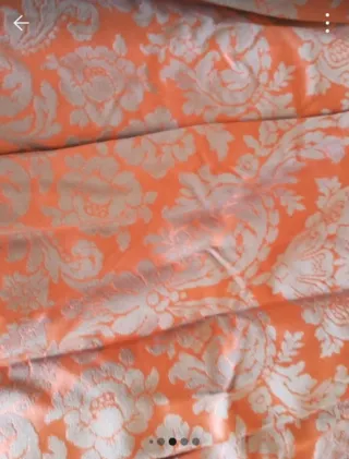 Vestido de fallera rosa y morado