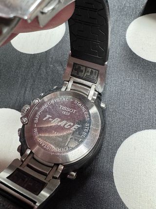 Reloj Tissot T-Race Cronógrafo Negro/Plata