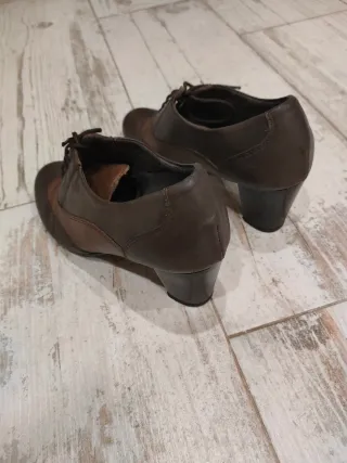 Zapatos Oxford Pitillos Piel Talla 36