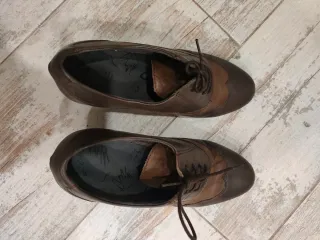 Zapatos Oxford Pitillos Piel Talla 36