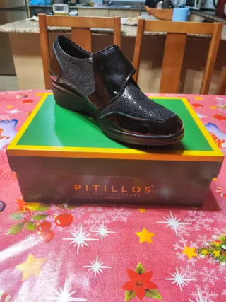 Zapatos Pitillos Talla 41 Negros
