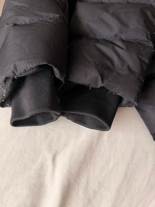 Plumífero niño/niña Talla 11-12 años Negro