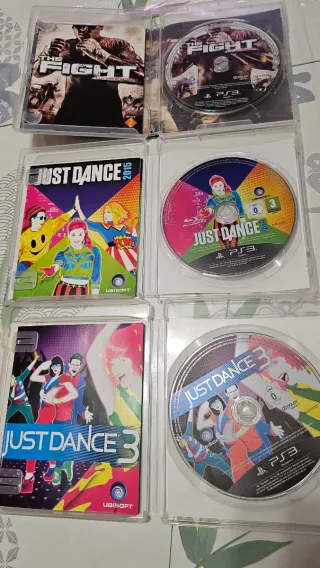 Pack 7 Juegos PS3 Fitness y Baile