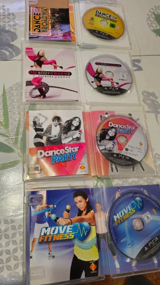 Pack 7 Juegos PS3 Fitness y Baile
