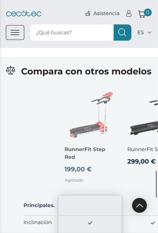 Cecotec Runfit Step Cinta de Andar