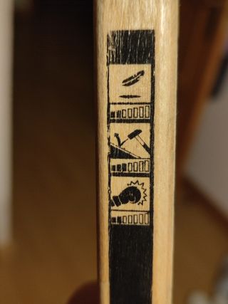 Palo de hockey madera OROKS