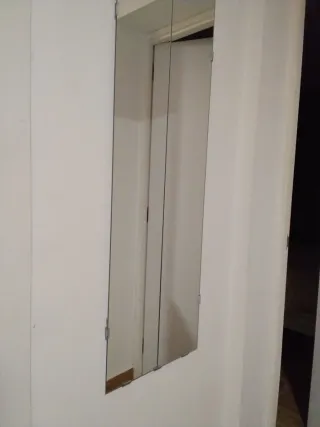 Espejo alargado de Ikea, 120x20 cm