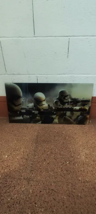 Póster cristal Star Wars Clones