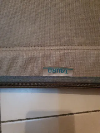 Maleta Vintage Tauro Mediana Marrón/Gris