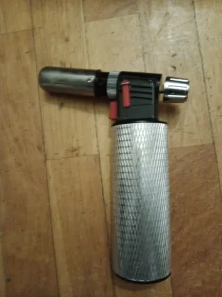 Soplete de cocina metal y plástico