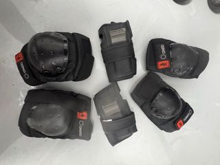 Patines en línea Oxelo talla ajustable.