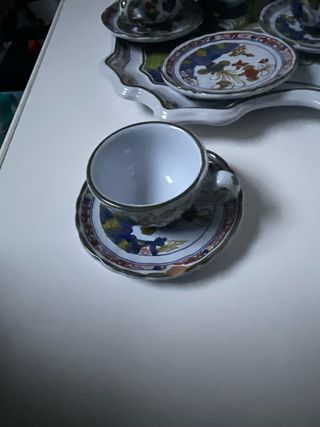 Servizio Caffè Ceramica Faenza x 6