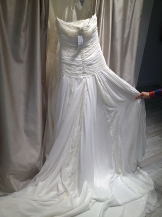 Vestido de Novia Franc Sarabia Blanco