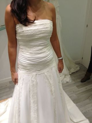 Vestido de Novia Franc Sarabia Blanco