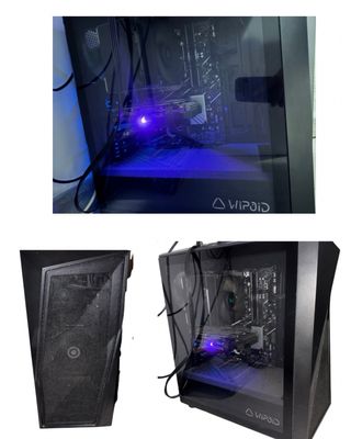 PC Gaming Completo con Monitor y Teclado