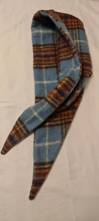 Bufanda Gorro Balaklava Rojo y Burdeos.