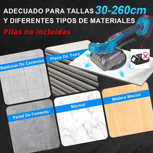 Vibrador azulejos 100KG 0.3-2.6m