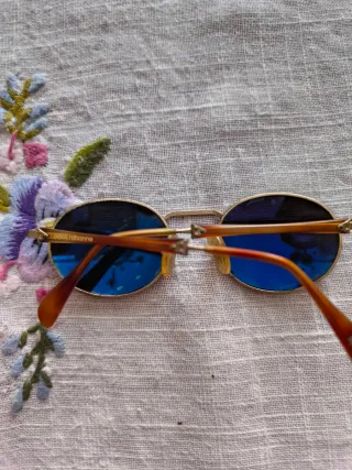 Gafas de sol Paco Rabanne doradas y marrones