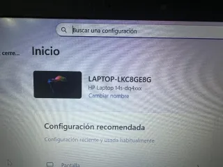Portátil HP 14s-dq4xxx 512GB Argento