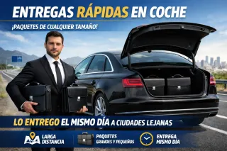 ENTREGAS URGENTES EN COCHE – MISMO DIA