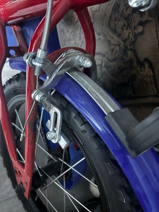 Bicicleta infantil Spiderman 4-8 años