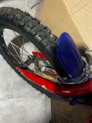 Bicicleta infantil Spiderman 4-8 años