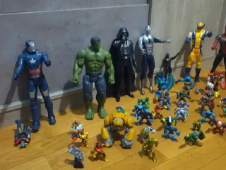 Lote Juguetes Superhéroes Varios