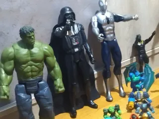 Lote Juguetes Superhéroes Varios