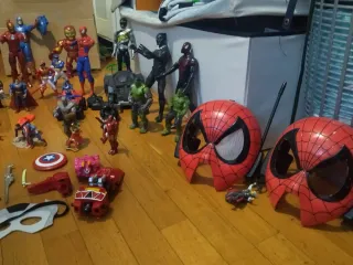 Lote Juguetes Superhéroes Varios