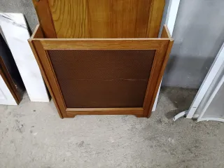 Cubre radiador madera y metal