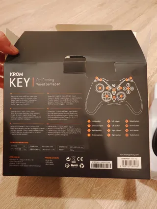 Mando Krom KEY Pro Gaming PC PS3 Android