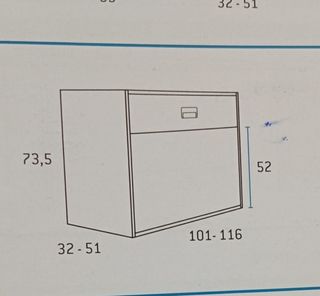 Estructura cama L beige/blanco