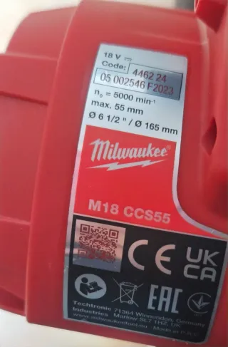 Sierra Circular Milwaukee M18 FUEL