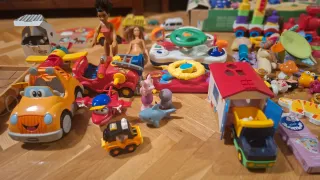 Lote Juguetes Niños: Muñecos, Peluches, juegos...