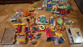 Lote Juguetes Niños: Muñecos, Peluches, juegos...