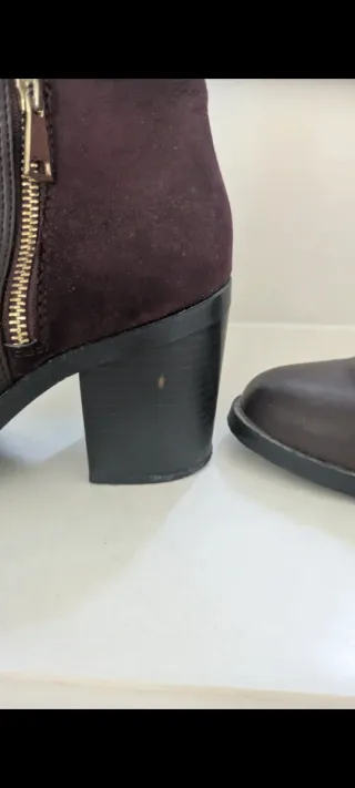 Botines Stradivarius Marrones y Negros