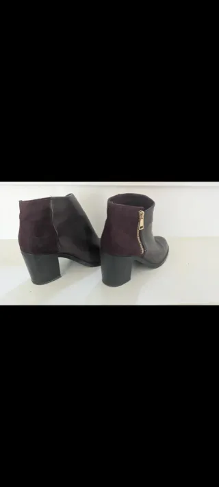 Botines Stradivarius Marrones y Negros