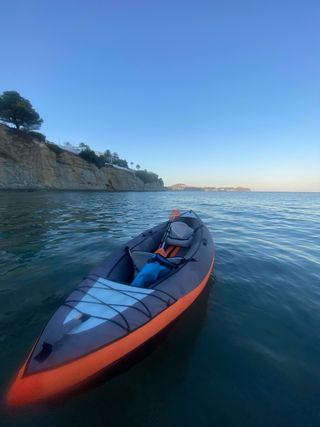 Kayak hinchable 3 personas + 3 remos
