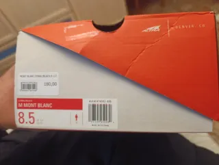Altra Mont Blanc Trail Running Talla 42 Nunca uso