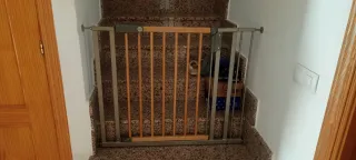 Puerta de seguridad para escaleras