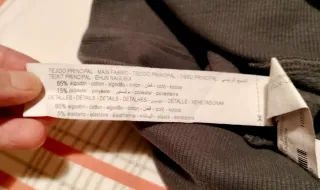 Sudadera Gris con Globo Rosa - Talla M