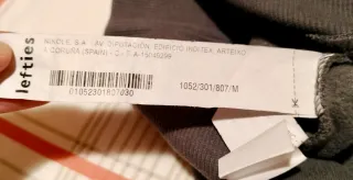 Sudadera Gris con Globo Rosa - Talla M