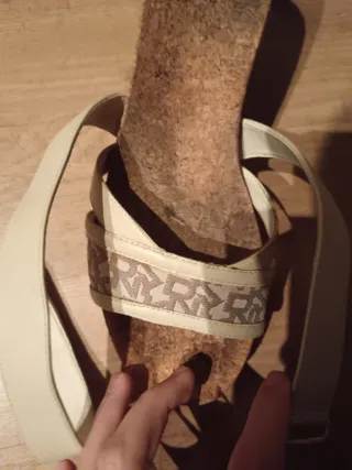 Sandalias Michael Kors Beige Talla 41