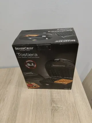 Sandwichera Silvercrest 3 en 1