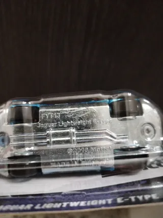 Hot Wheels Jaguar Lightweight E-Type Silver Series