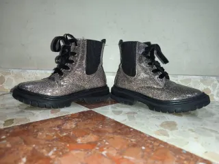 Botas niña brillo talla 32